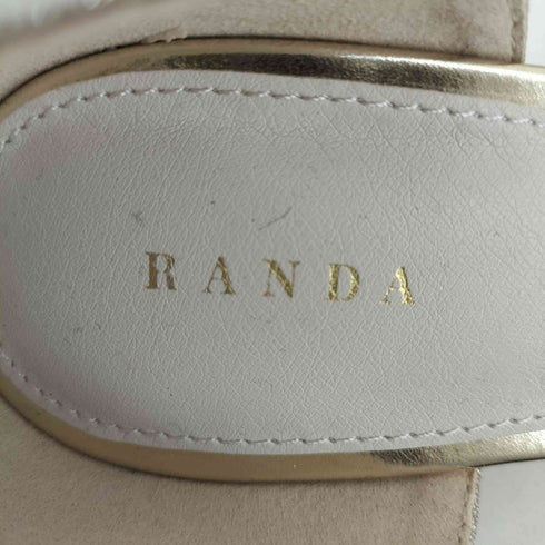ランダ RANDA 2WAY グリッターストラップパンプス レディース L