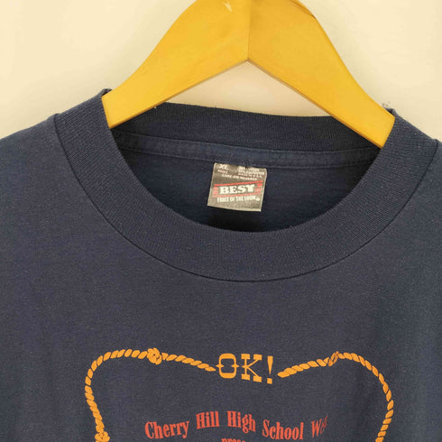 フルーツオブザルーム FRUIT OF THE LOOM USA製 袖/裾シングルステッチ プリントTシャツ メンズ import:XL