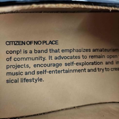 Citizen Of No Place Vamp-up lofers メンズ JPN:40