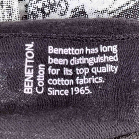 ベネトン BENETTON 両面プリント S/S カットソー Y2K レディース import:L