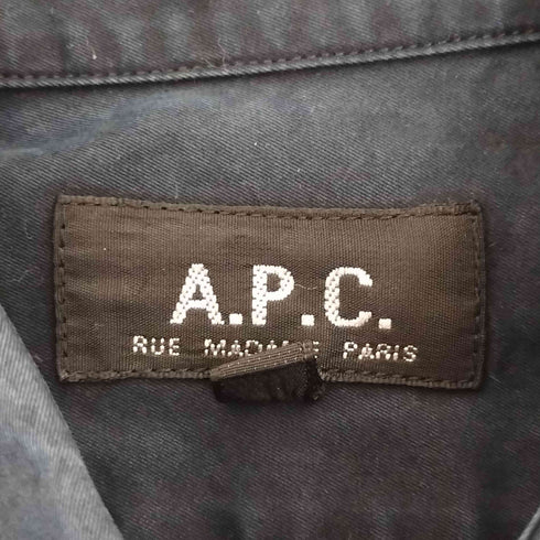 アーペーセー A.P.C. ガーメントダイL/Sシャツ メンズ XS