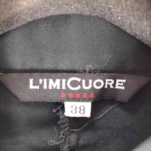 L‘IMICUORE DONNA フラップポケットL/Sシャツ レディース 38