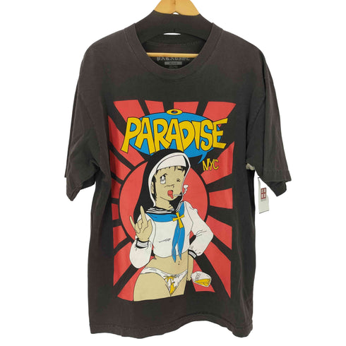 パラダイスニューヨーク PARADISE NYC Paradis3 DINOSAUIR PARADISE SS T-shirt メンズ import:M