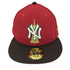 ニューエラ NEW ERA 59FIFTY CALDINAL ベースボールキャップ つば裏 グリーン メンズ 7 2/1
