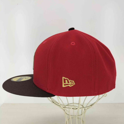 ニューエラ NEW ERA 59FIFTY CALDINAL ベースボールキャップ つば裏 グリーン メンズ 7 2/1