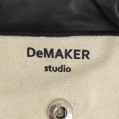 DeMAKER studio キャンバス生地 巾着 バッグ レディース
