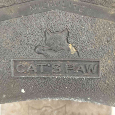 70-80s CAT'S PAWソール ロケットタロン サイドジップ ブーツ メンズ 10