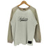 サブサエティ Subciety 筆記体ロゴ ラグランスリーブ クルーネック L/S Tシャツ メンズ JPN:L