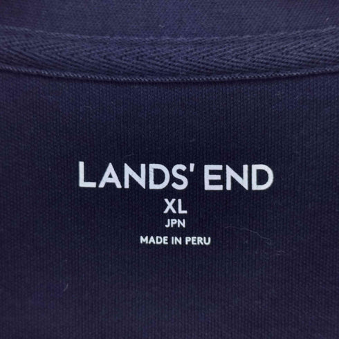 ランズエンド LANDS END 刺繍 S/S ポロシャツ レディース XL