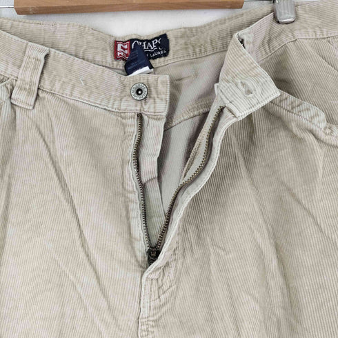 チャップスラルフローレン CHAPS RALPH LAUREN 90S ジップフライ コーデュロイパンツ メンズ W34 L30