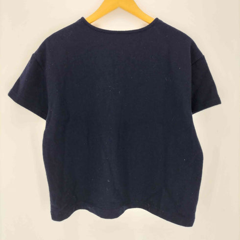 エディーバウアー Eddie Bauer ウール混 Vネックプルオーバー レディース PL