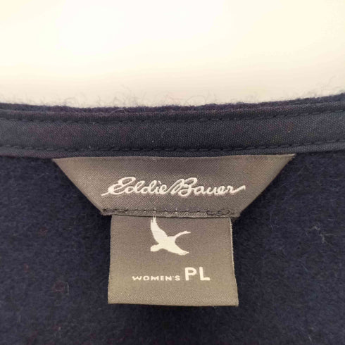 エディーバウアー Eddie Bauer ウール混 Vネックプルオーバー レディース PL