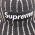 シュプリーム Supreme Text Stripe New Era Cap メンズ 7 3/8