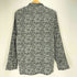 ニコル NICOLE Selection シワ加工 織りデザイン 開襟 バンドカラー L/S シャツ メンズ JPN:50