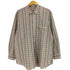 パパス papas フラップポケット マドラスチェック L/S シャツ メンズ JPN:L