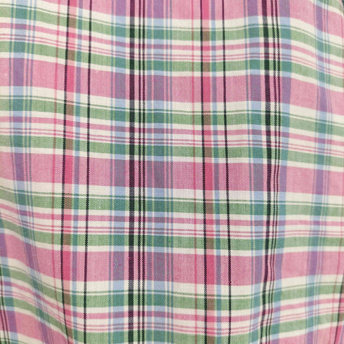 パパス papas フラップポケット マドラスチェック L/S シャツ メンズ JPN:L