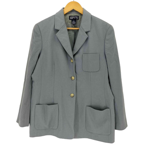 ランズエンド LANDS END カシミヤ混 テーラードジャケット レディース 12
