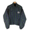 アンブロ UMBRO 90S チェック柄 ジップジャケット メンズ import:M