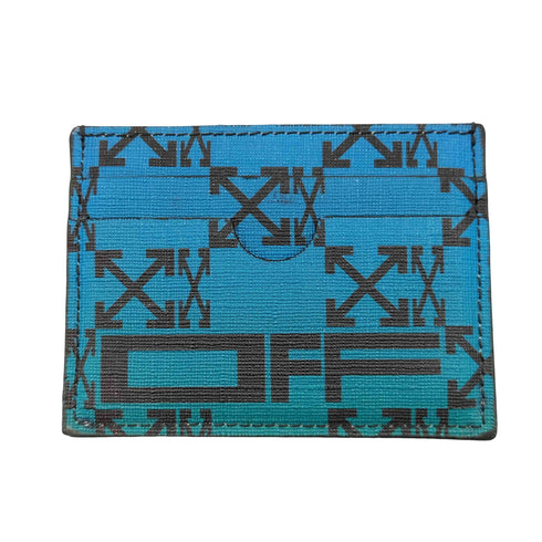 オフホワイト OFF-WHITE MADE IN ITALY イタリア製 本革 レザー モノグラム カード ケース メンズ