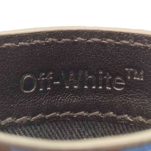 オフホワイト OFF-WHITE MADE IN ITALY イタリア製 本革 レザー モノグラム カード ケース メンズ