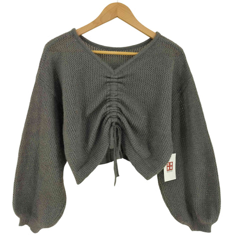 アルシーヴ archives 2way ドロストネコヤーンメッシュニット レディース M