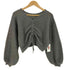 アルシーヴ archives 2way ドロストネコヤーンメッシュニット レディース M