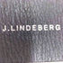 ジェイリンドバーグ J.LINDEBERG イタリア製 ロゴ バックル レザー ベルト メンズ 34 / 95 CM