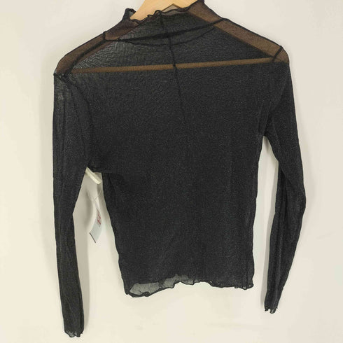 スピックアンドスパン Spick and Span 24AW ハイネックラメプルオーバー レディース FREE