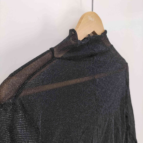スピックアンドスパン Spick and Span 24AW ハイネックラメプルオーバー レディース FREE
