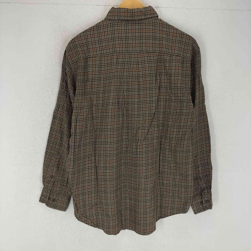 ギャップ Gap OLD 紺タグ ボタンダウン チェック シャツ メンズ import:S
