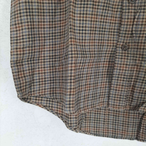 ギャップ Gap OLD 紺タグ ボタンダウン チェック シャツ メンズ import:S