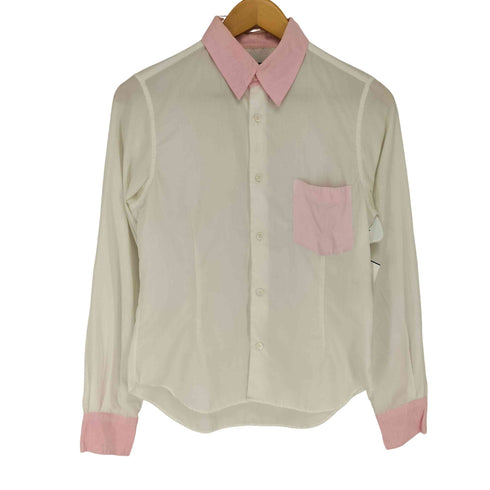 トリココムデギャルソン tricot COMME des GARCONS AD2008 切替 シャツ レディース JPN:S