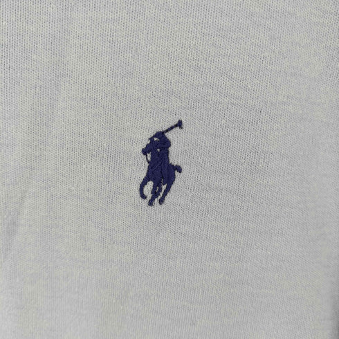ポロバイラルフローレン Polo by RALPH LAUREN 90s ロゴ刺繍 ポロシャツ メンズ M