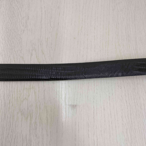 型押し パイソン レザー ベルト メンズ 36