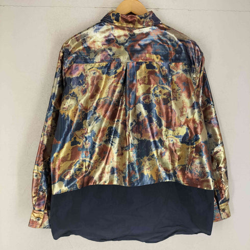 トーガプルラ TOGA PULLA Metallic print shirt レディース 38