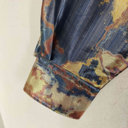 トーガプルラ TOGA PULLA Metallic print shirt レディース 38