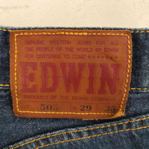 エドウィン EDWIN 505 セルビッジ デニムパンツ lot1505 レディース W29 L35