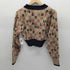TINA:JOJUN マルチカラー クロップド ニットセーター レディース import:M