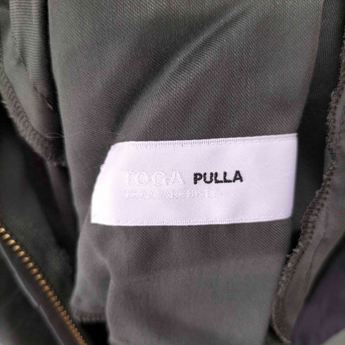 トーガプルラ TOGA PULLA フラワー レース 切替 ドロスト ワンピース レディース 38