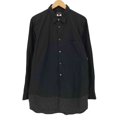 コムデギャルソンオムプリュス COMME des GARCONS HOMME PLUS 15SS 裾ウールドッキングシャツ メンズ M