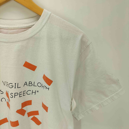 チャンピオン Champion × Virgil Abloh × MCA Figures of Speech T-Shirt コラボ グラフィック アート S/S Tシャツ シカゴ メンズ import:M