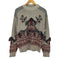 トーガプルラ TOGA PULLA Rug jacquard knit pullover レディース 38
