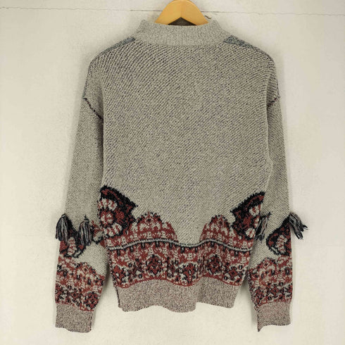 トーガプルラ TOGA PULLA Rug jacquard knit pullover レディース 38