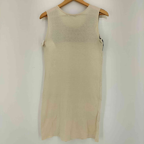 シーバイクロエ SEE BY CHLOE カラー切替 ノースリーブ フリル ワンピース レディース EUR:42