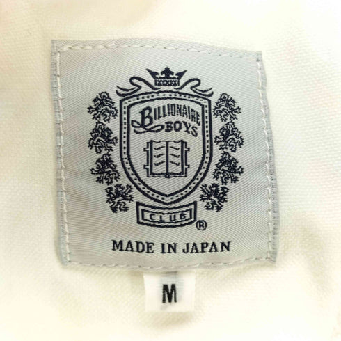 ビリオネアボーイズクラブ Billionaire Boys Club 00S OLD ラペル ロゴ 刺繍 虎 タイガー 両面 プリント コットン カバーオール ジャケット BB ICE CREAM アイスクリーム メンズ JPN:M