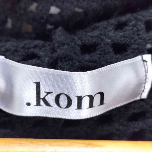 ドットコム .KOM メッシュ ジップ パーカー レディース FREE