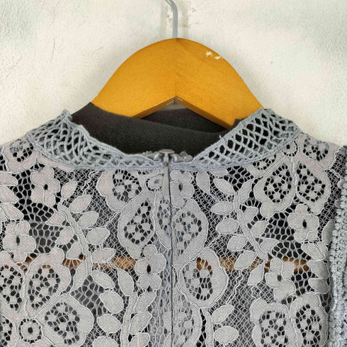 フィフス FIFTH カットワークデザイン 刺繍 シアーブラウス レディース