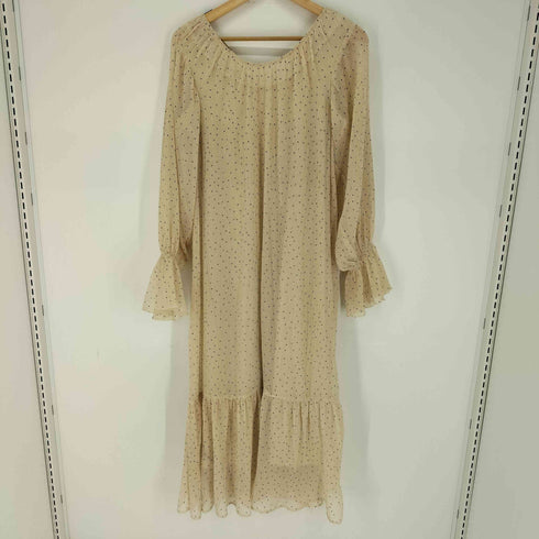 muguet シアー ドット ワンピース レディース