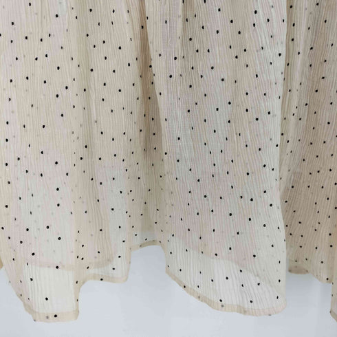 muguet シアー ドット ワンピース レディース