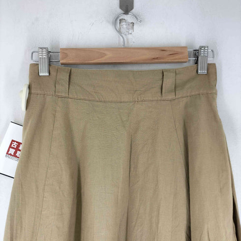 ディッキーズ Dickies 麻混フレアロングスカート レディース JPN:L